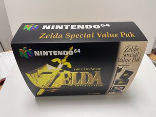 Funda nintendo 64 edición zelda ocarina of time 