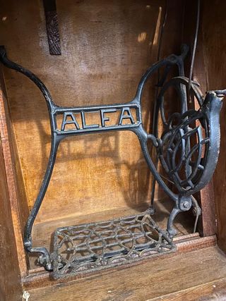 MAQUINA DE COSER ANTIGUA SINGER AÑO 1918