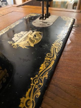 MAQUINA DE COSER ANTIGUA SINGER AÑO 1918