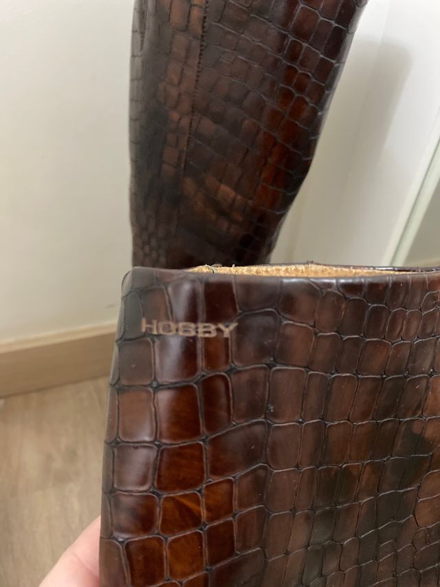 Botas de piel talla 38