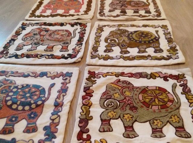 FUNDA COJINES ARTESANALES