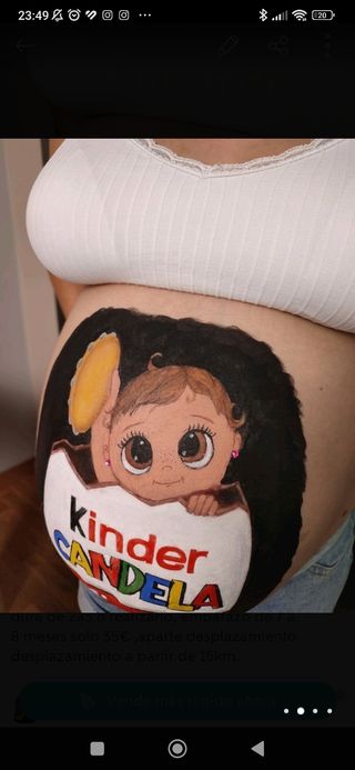 Belly painting Tudela y alrededores
