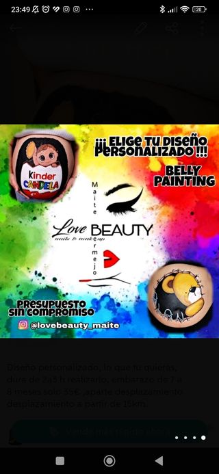 Belly painting Tudela y alrededores