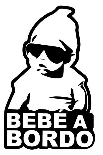 Pegatina Bebe a bordo