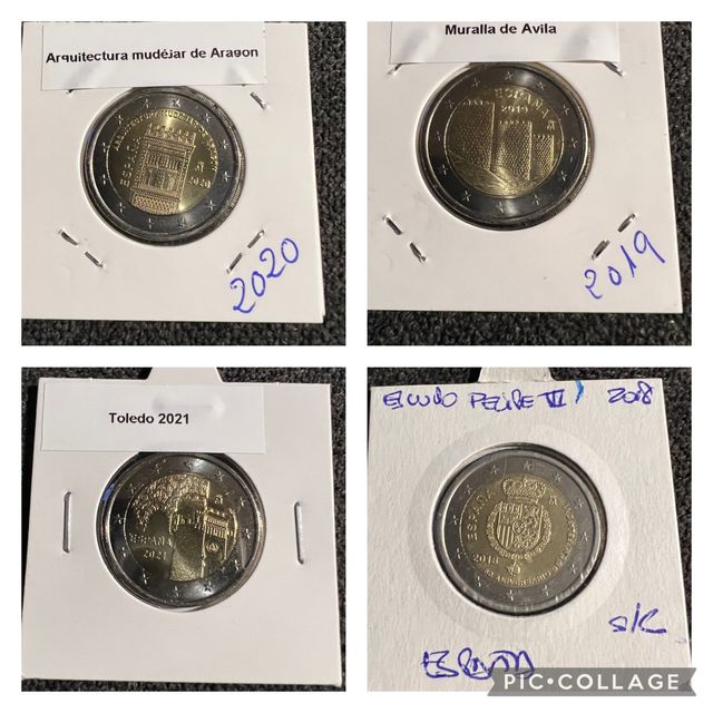 Todas las monedas conmemorativas de España