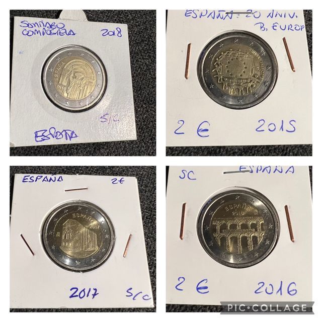 Todas las monedas conmemorativas de España