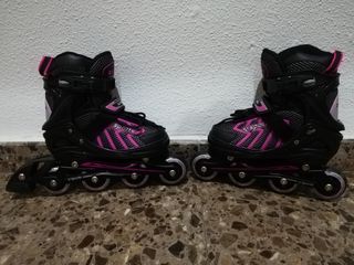 Patines en línea 2PM con luz, infantil, niño/a