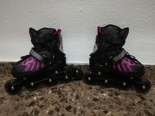 Patines en línea 2PM con luz, infantil, niño/a