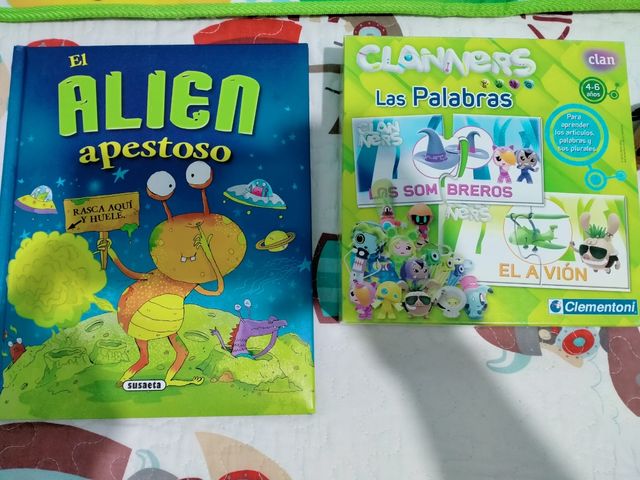 Lote de juguetes y libros bebé - niño