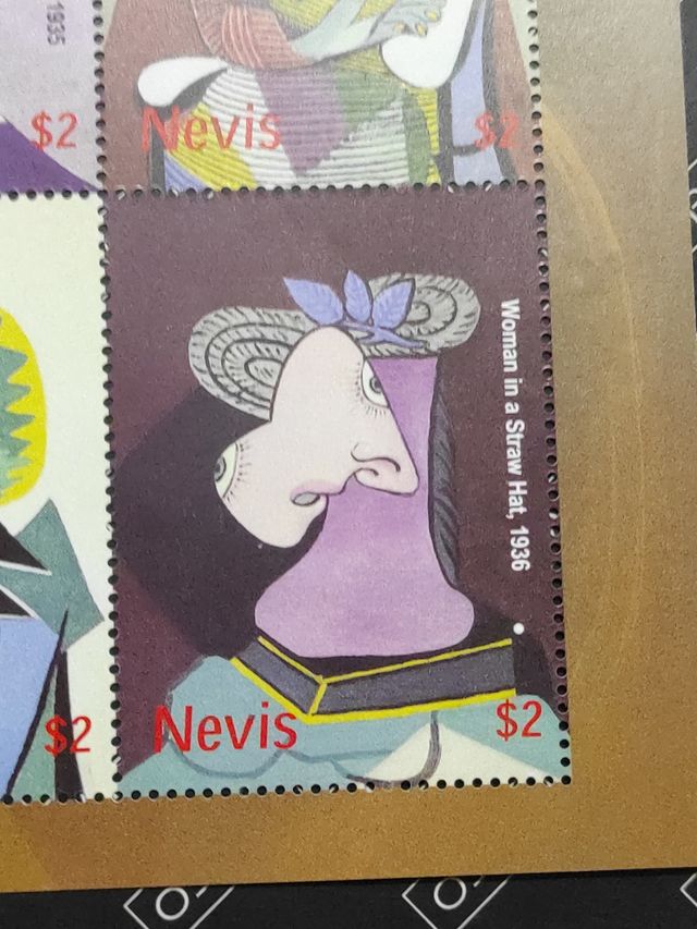 Mini Pliego Nevis. 30 Aniversario muerte Picasso