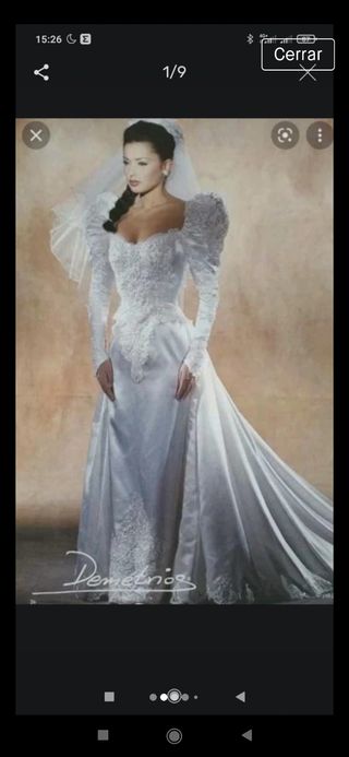 Vestido de novia Demetrios 