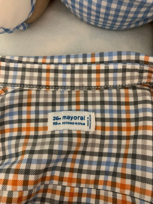 2 Camisas Mayoral 98cm. COMO NUEVAS