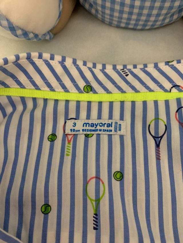 2 Camisas Mayoral 98cm. COMO NUEVAS