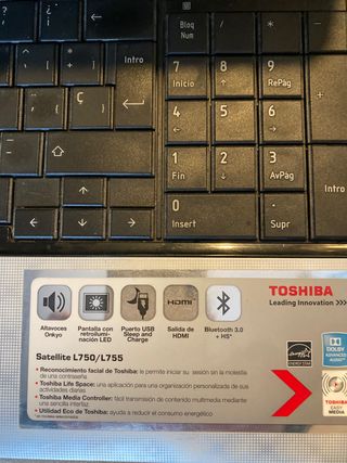 Toshiba satellite L750
