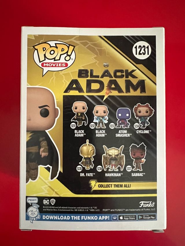 Funko pop Black Adam 1231