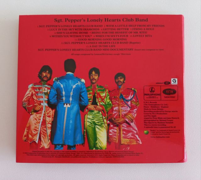 CD  The Beatles Sgt. Pepper's Lonely Hearts Club B