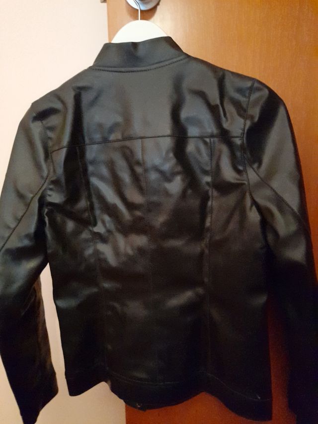 chaqueta de polipiel 