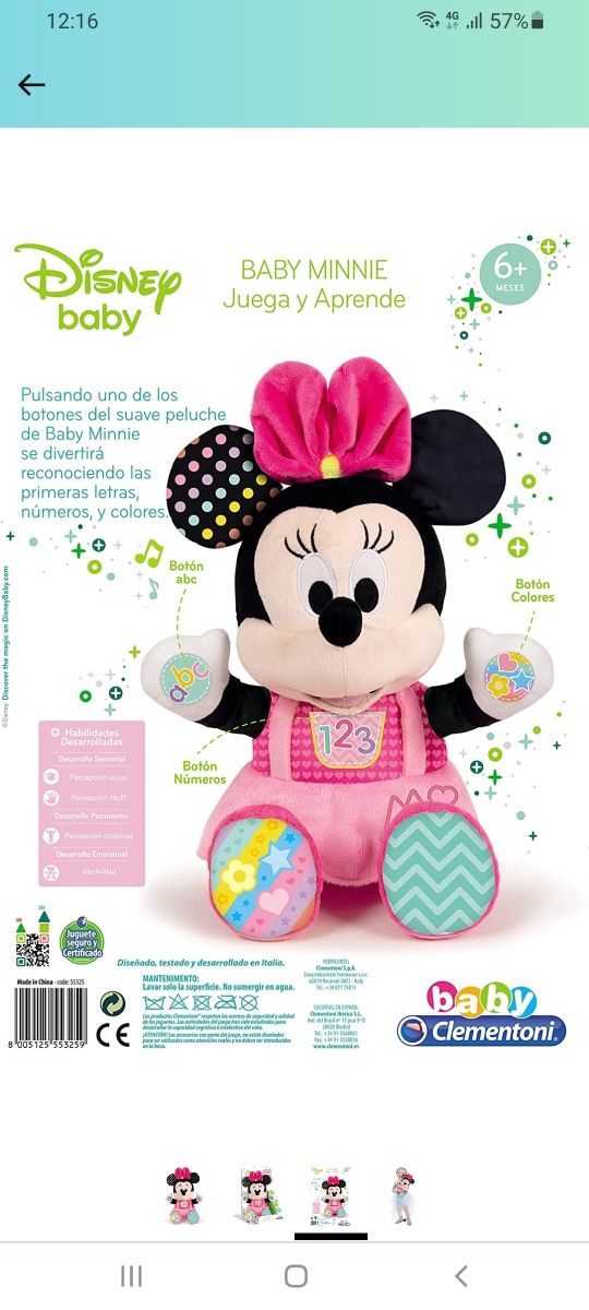 Minnie interactiva