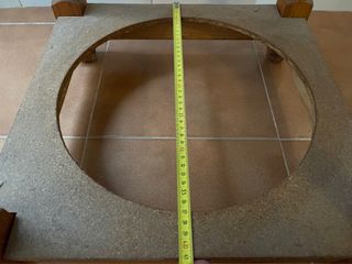 Mesa camilla para brasero