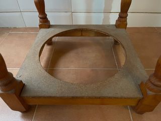 Mesa camilla para brasero