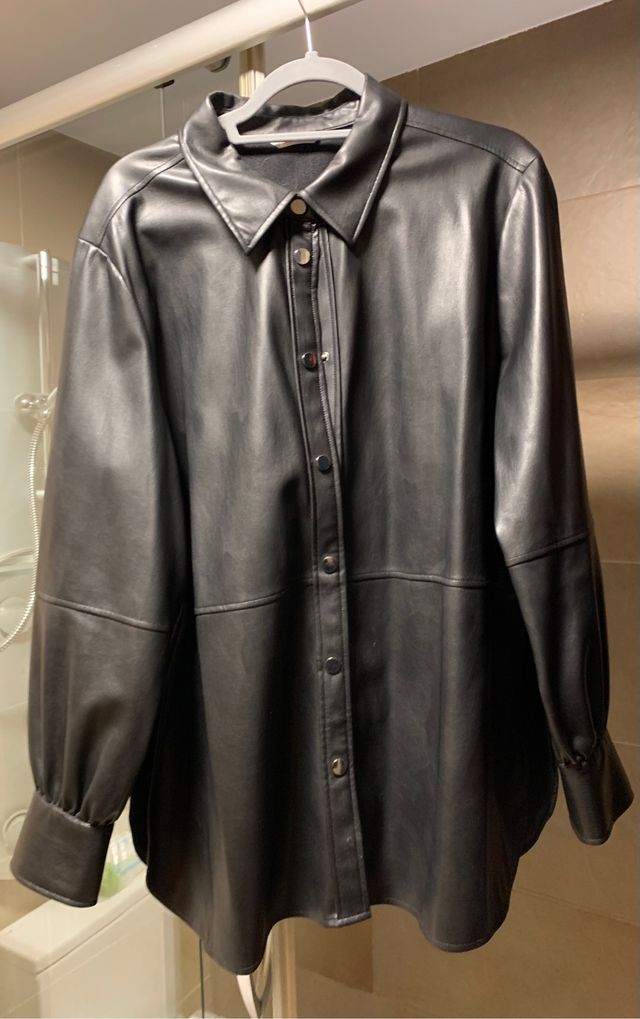 Camisa mujer de piel