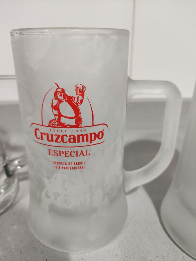 Jarras de Cerveza Heineken-Cruz Campo ¡¡3x2 HOY!!