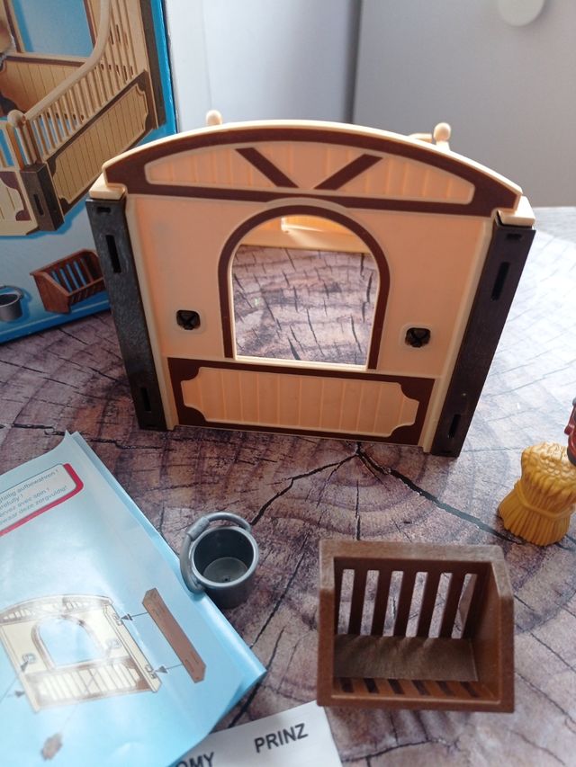 playmobil 5110 establo y jockey