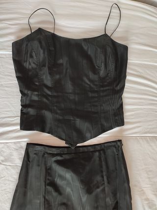 Vestido negro largo 