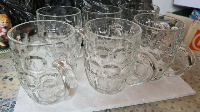 juego 6 jarras de cerveza