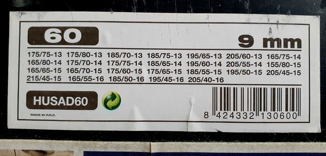 Cadenas para nieve Husky 9mm