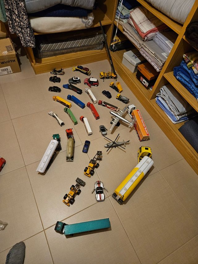 Os veículos são vendidos em uma escala?