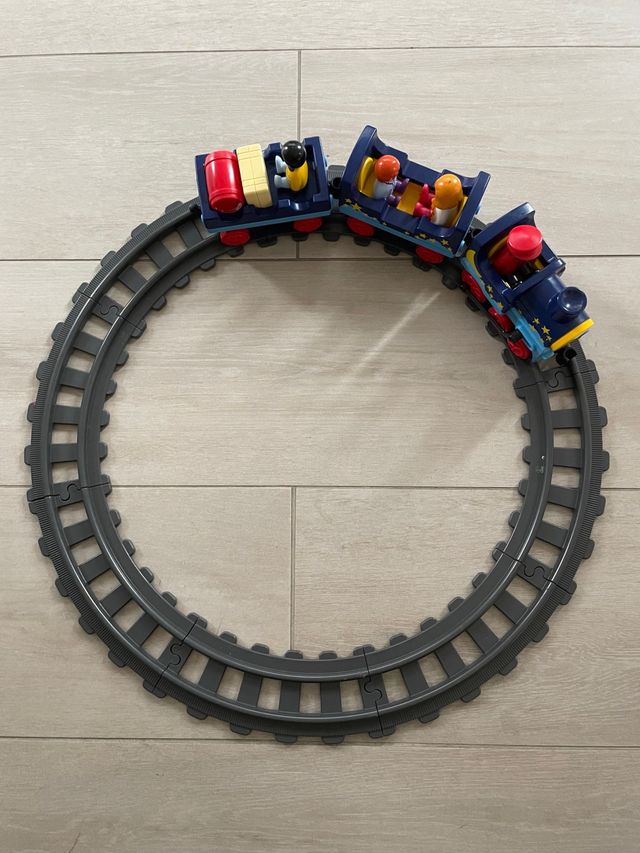 Playmobil tren 1,2,3