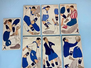 Antiguos cromos futbol 1923-24 Chocolates Amatller
