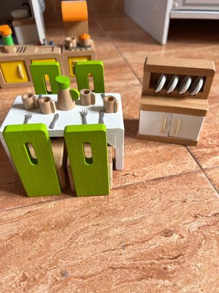 Casa muñecas madera Lidl + Hape