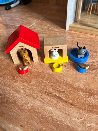 Casa muñecas madera Lidl + Hape