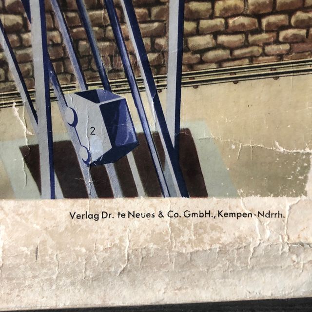 Cartel educativo alemán