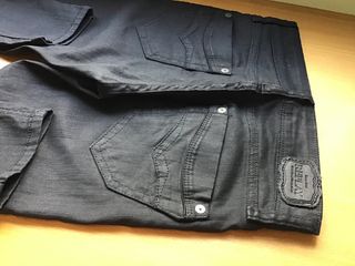 Pantalón vaquero chica negro REPLAY, t. 36 ¡NUEVO!
