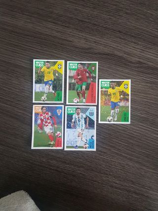 cromos mundial messi Cristiano Ronaldo neymar