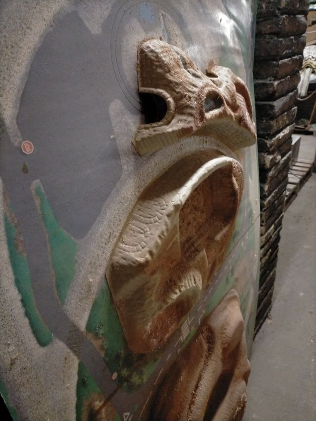 maqueta de tren madera con tunel ,1,50 X 1 mt de m