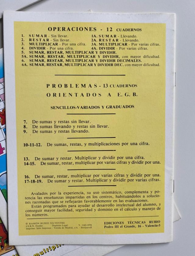 Cuadernos Rubio / Problemas (8 unidades)