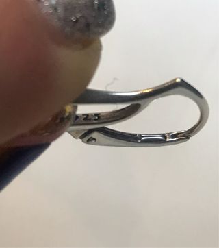 Colgante corazón Swarovski con cadena plata 925