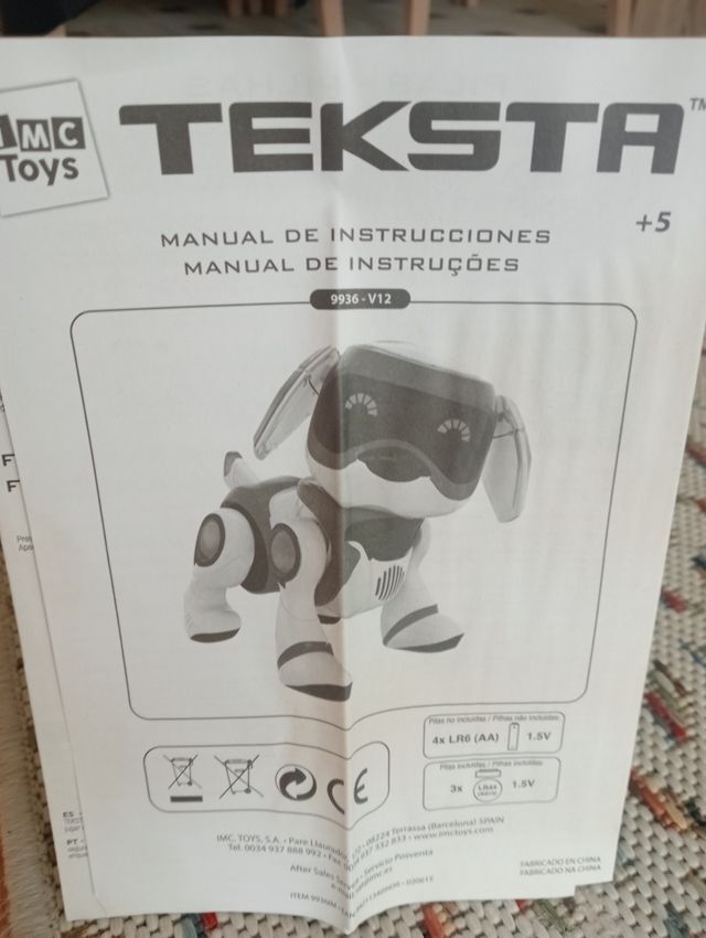 Perro Robot Teksta