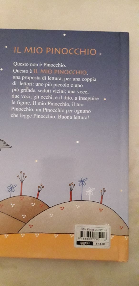 libro il mio Pinocchio
