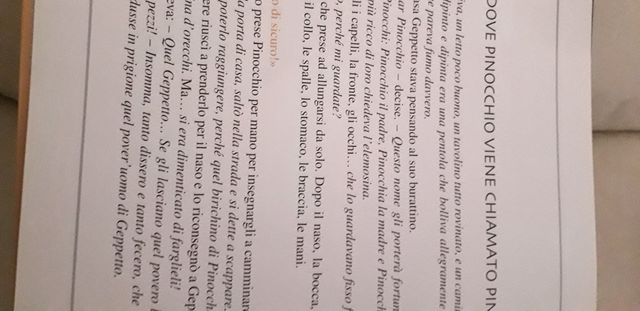 libro il mio Pinocchio