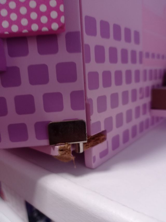 CASITA MUÑECAS DE MADERA