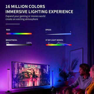 #45 NUEVO!!  Luces LED Barras 360° RGB Lámparas