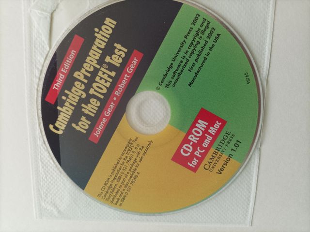 Cambridge Préparation book