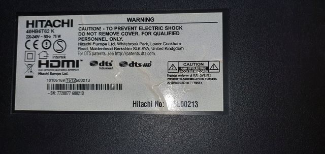 Placa Televisor Hitachi V16L00213