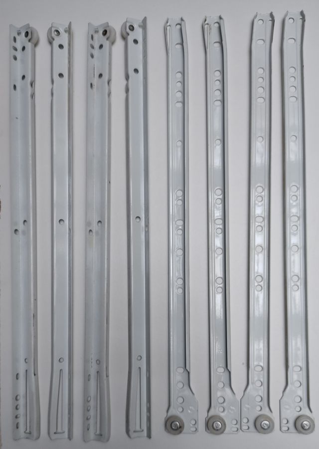 Lote de 4 guías para cajones