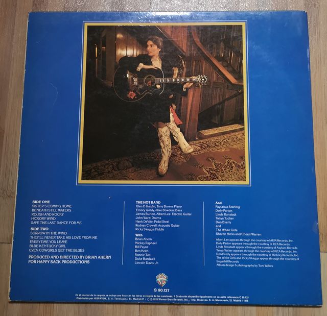 Discos vinilo Emmylou Harris